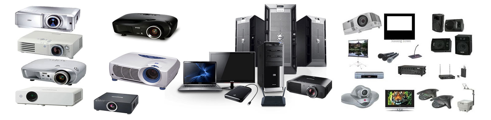 Audio Visual Equipment Rental in India, Audio Visual Equipment Services in India